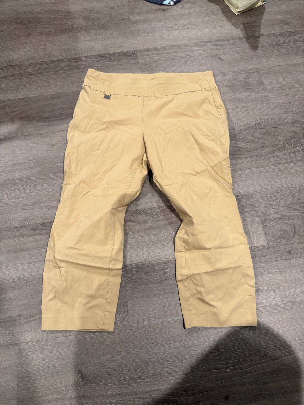 Women's Tan Stretch Casual Pants